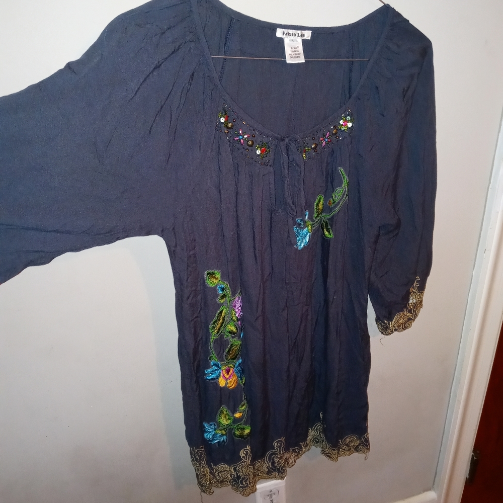 Krista Lee Embroidered Dress